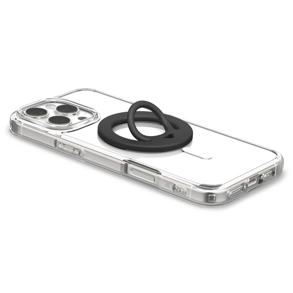 Tillbehör Magnetic Plate SPIGEN DUAL POP MAG MAGSAFE PHONE RING svart