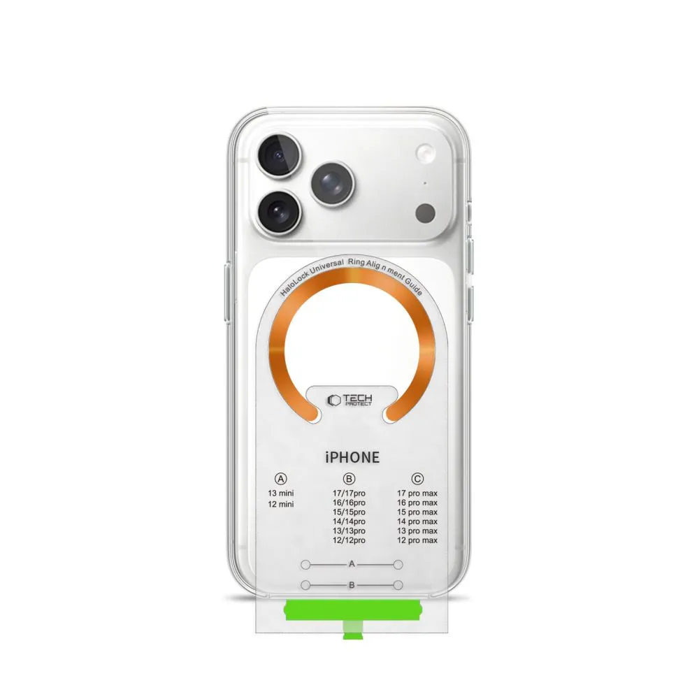 Tillbehör Magnetic Plate TECH-PROTECT MMP-210 MAGNETIC MAGSAFE RING 2-PACK Telefontillbehör 