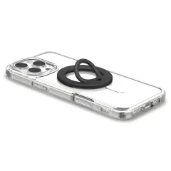 Accessories Magnetic Plate SPIGEN DUAL POP MAG MAGSAFE PHONE RING  black