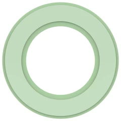 Tarvikud Magnetic Plate Nillkin SnapHold Sticker (2-pack)  roheline