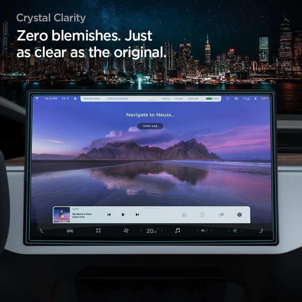 Tarvikud Other kaitseklaas  SPIGEN GLAS.TR ”EZ FIT” TESLA MODEL X 2022 / S 2021