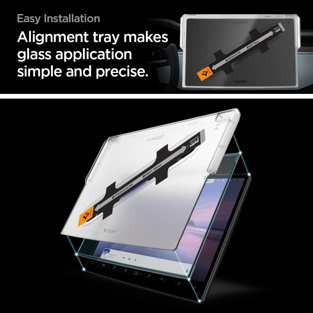 Tarvikud Other kaitseklaas  SPIGEN GLAS.TR ”EZ FIT” TESLA MODEL X 2022 / S 2021