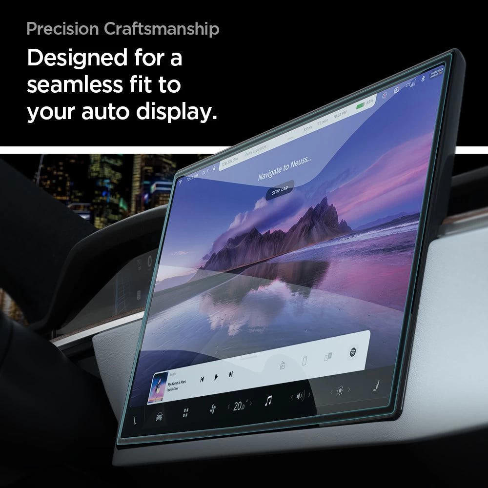 Tarvikud Other kaitseklaas  SPIGEN GLAS.TR ”EZ FIT” TESLA MODEL X 2022 / S 2021