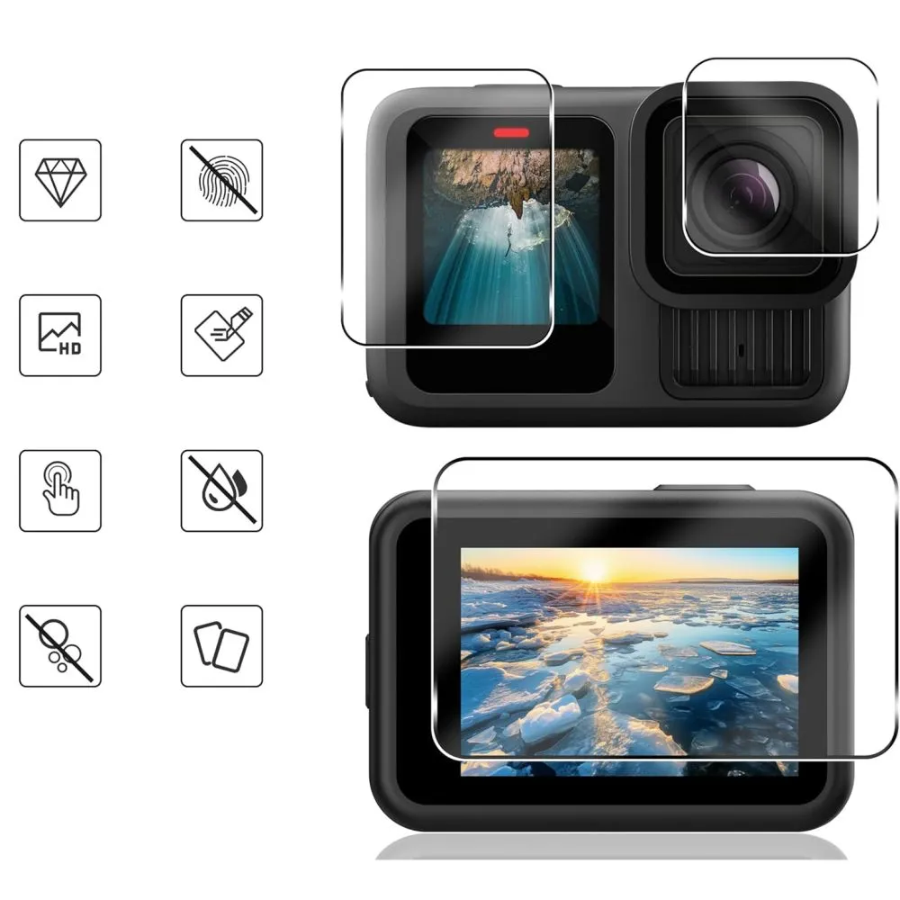 Tarvikud Other kaitseklaas  TECH-PROTECT GLASS FIT+ 2-SET GOPRO HERO 13
