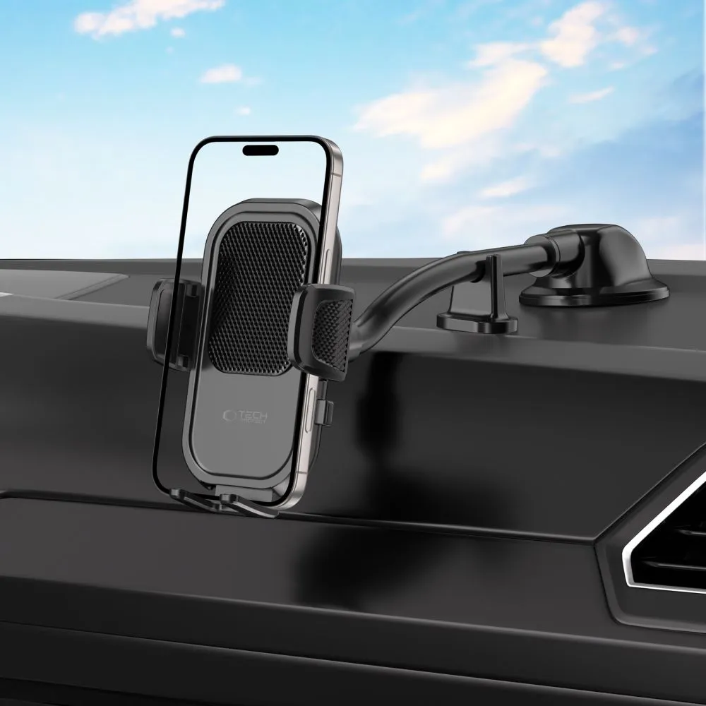 Aксессуары Other TECH-PROTECT V8 UNIVERSAL LONG ARM DASHBOARD & WINDSHIELD CAR MOUNT  черный