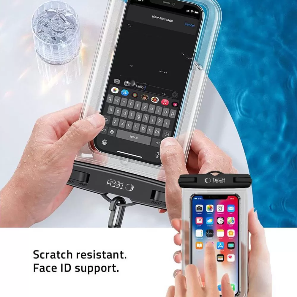 Tarvikud Other telefoni ümbris  TECH-PROTECT UWC7 UNIVERSAL WATERPROOF CASE 6.9 INCH