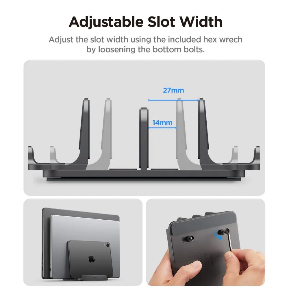 Priedai Other SPIGEN LD208S4 VERTICAL LAPTOP STAND 