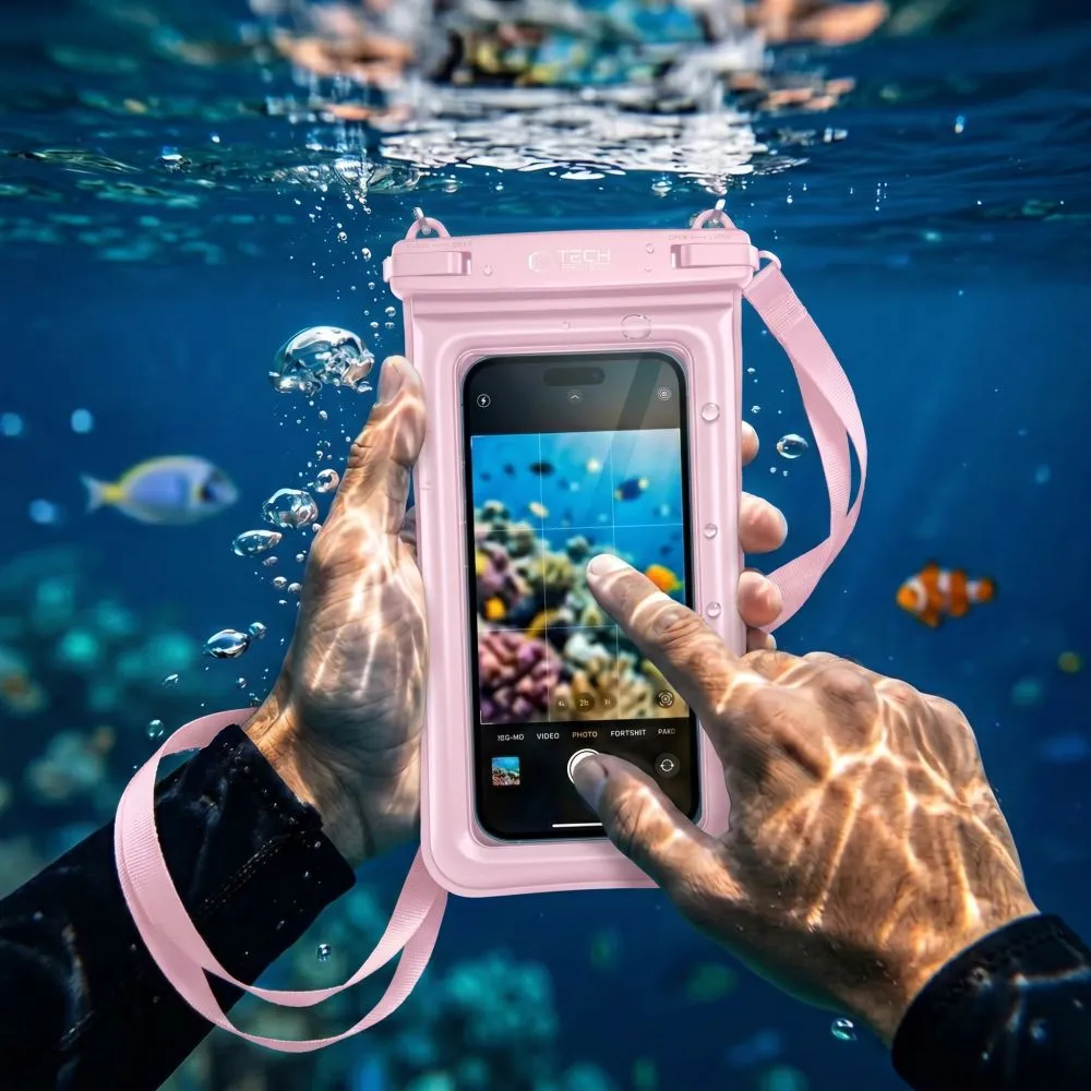 Aксессуары Other чехол для телефона TECH-PROTECT UWC7 UNIVERSAL WATERPROOF FLOATING CASE 6.9 INCH