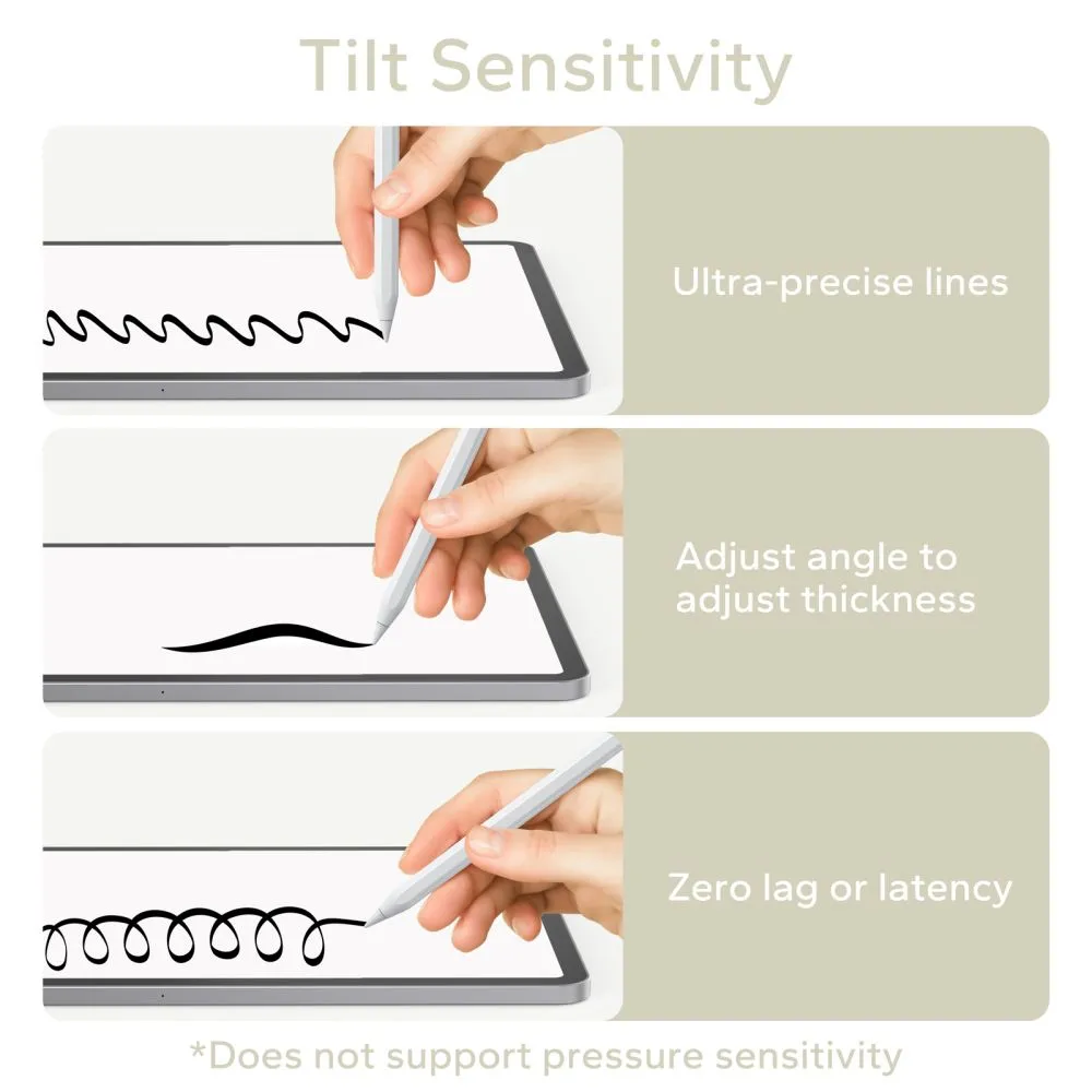 Accessories Other TECH-PROTECT DIGITAL MAGNETIC STYLUS PEN ”3” Apple iPad  white