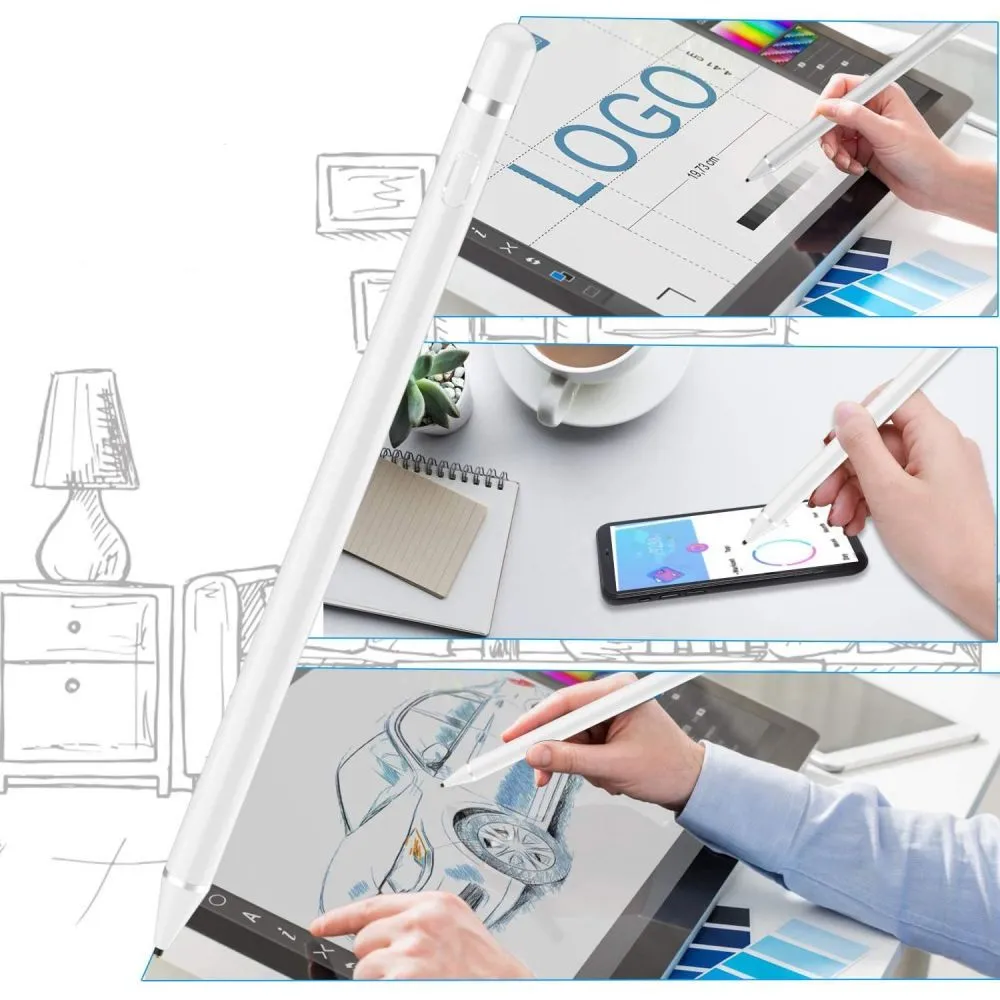 Tarvikud Other TECH-PROTECT ACTIVE STYLUS PEN  valge
