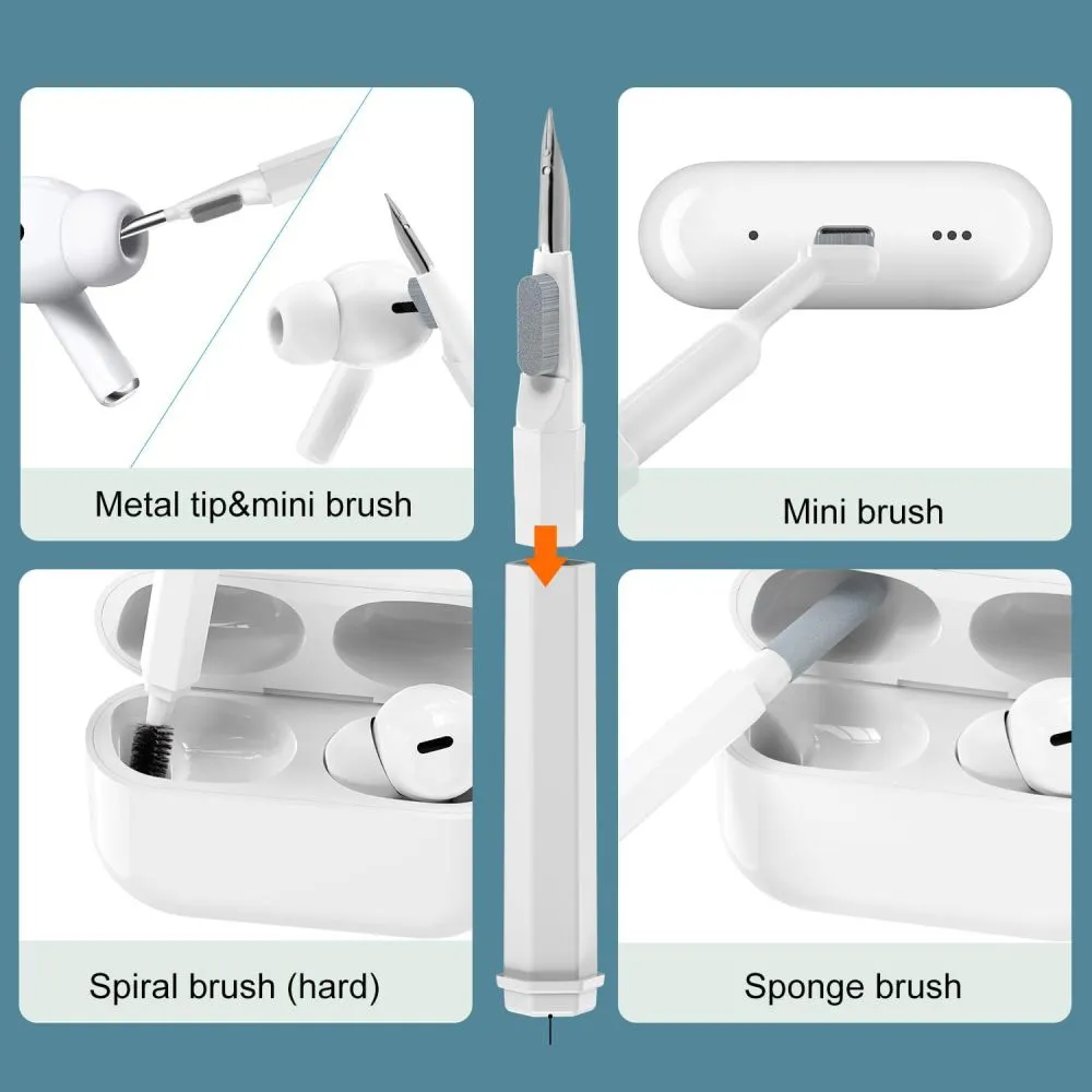 Tarvikud Other TECH-PROTECT CS01 CLEANER SET 20IN1 FOR PHONE & EARPHONE TABLET LAPTOP  valge