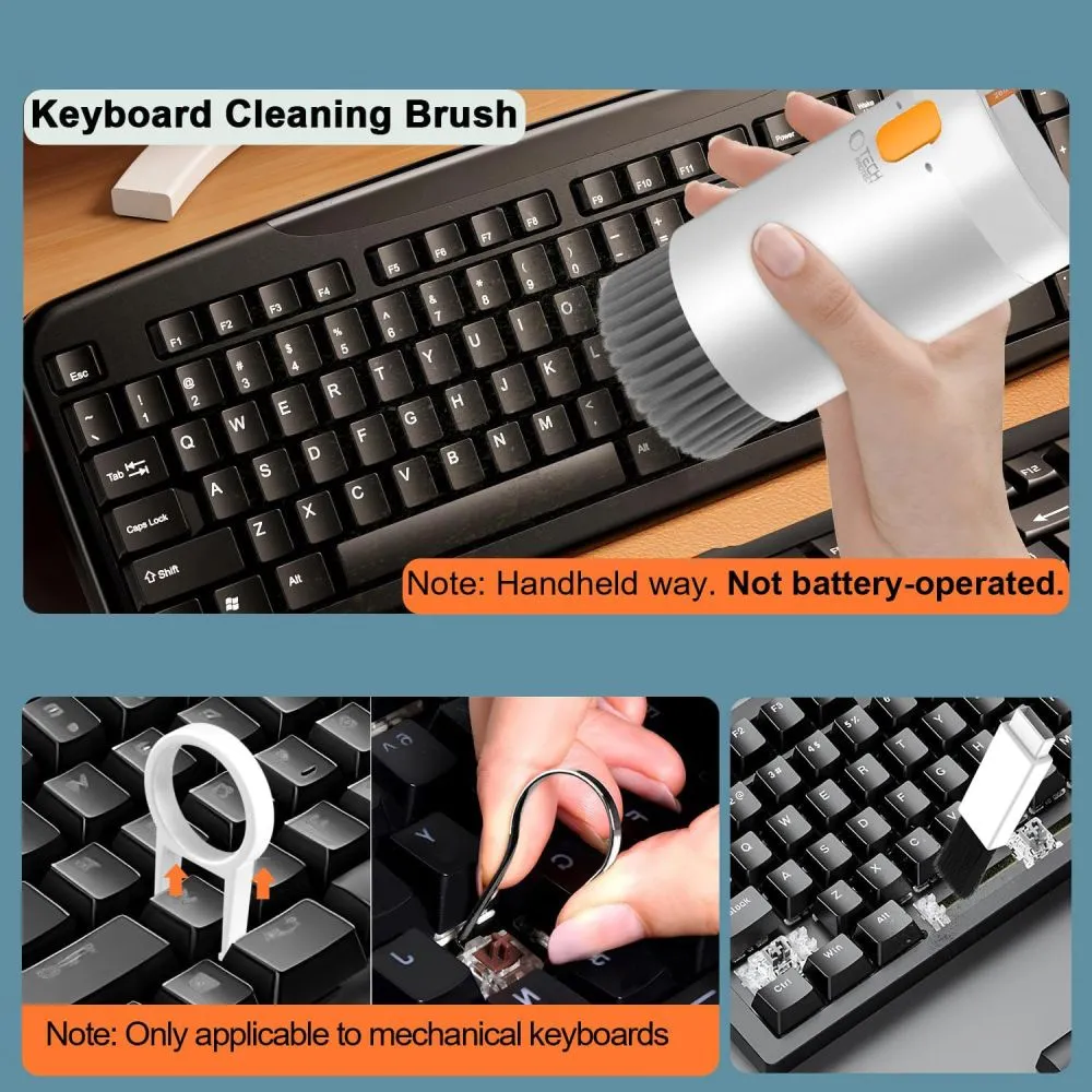 Tarvikud Other TECH-PROTECT CS01 CLEANER SET 20IN1 FOR PHONE & EARPHONE TABLET LAPTOP  valge