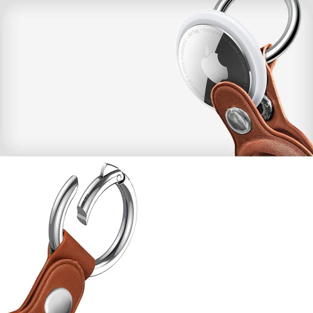 Aксессуары Other TECH-PROTECT NATURALFIT Apple AirTag 1 / 2  коричневый