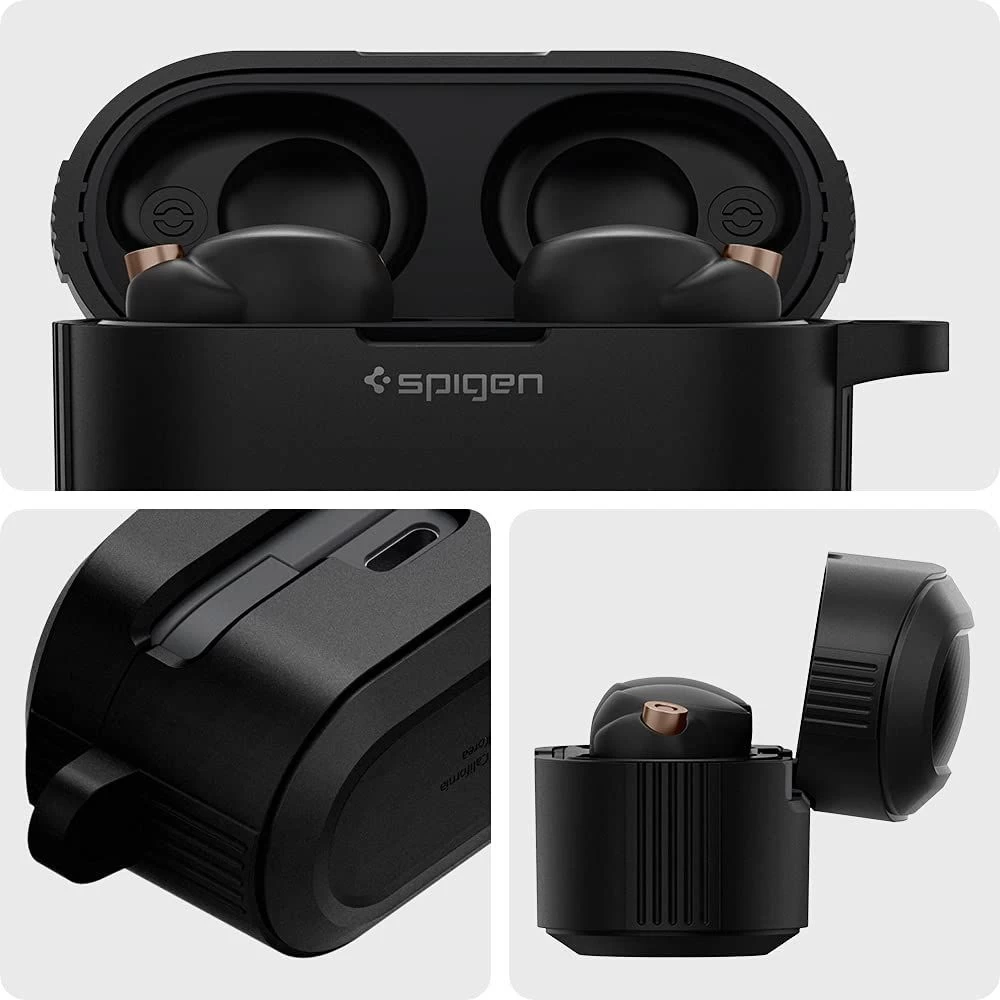 Tarvikud Other telefoni ümbris must SPIGEN Rugged Armor  SONY WF-1000XM4 Matte Black