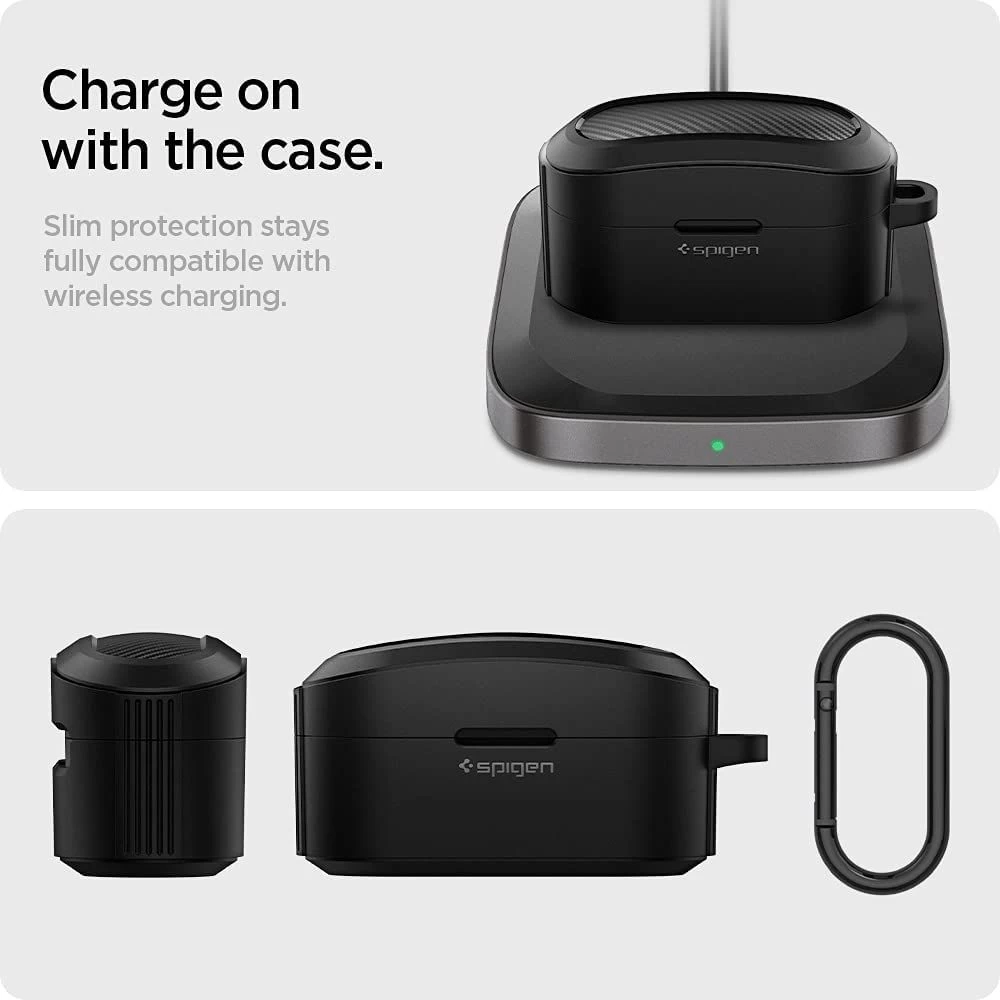 Tarvikud Other telefoni ümbris must SPIGEN Rugged Armor  SONY WF-1000XM4 Matte Black