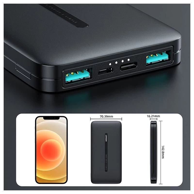 Tarvikud Other JOYROOM POWER BANK 10000mAh  must