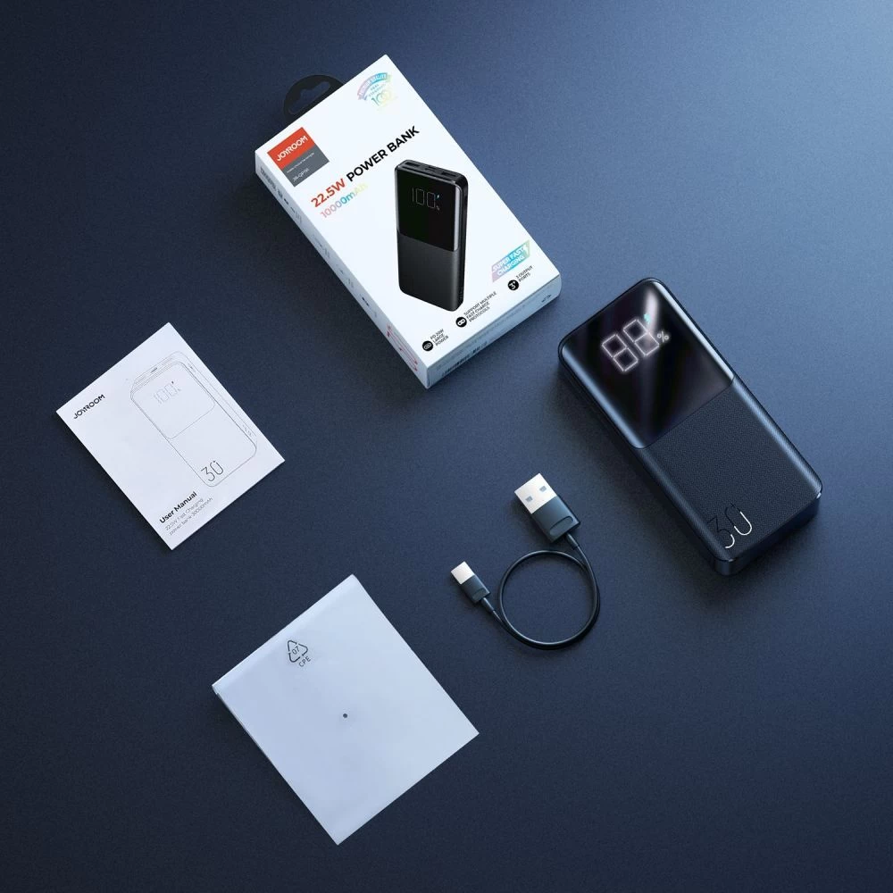 Tarvikud Other JOYROOM 22.5W POWER BANK 30000 mAh  must