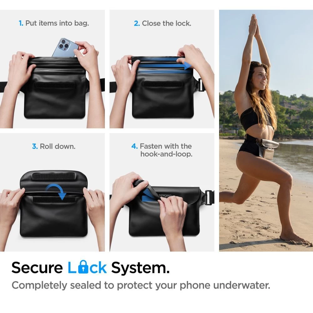 Tarvikud Other SPIGEN Universal Waterproof Waist Bag  must