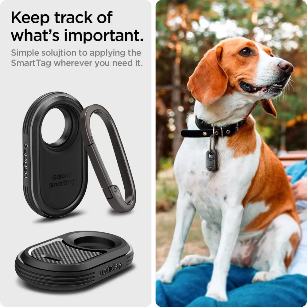 Tarvikud Other telefoni ümbris must SPIGEN RUGGED ARMOR Samsung Galaxy Smarttag 2