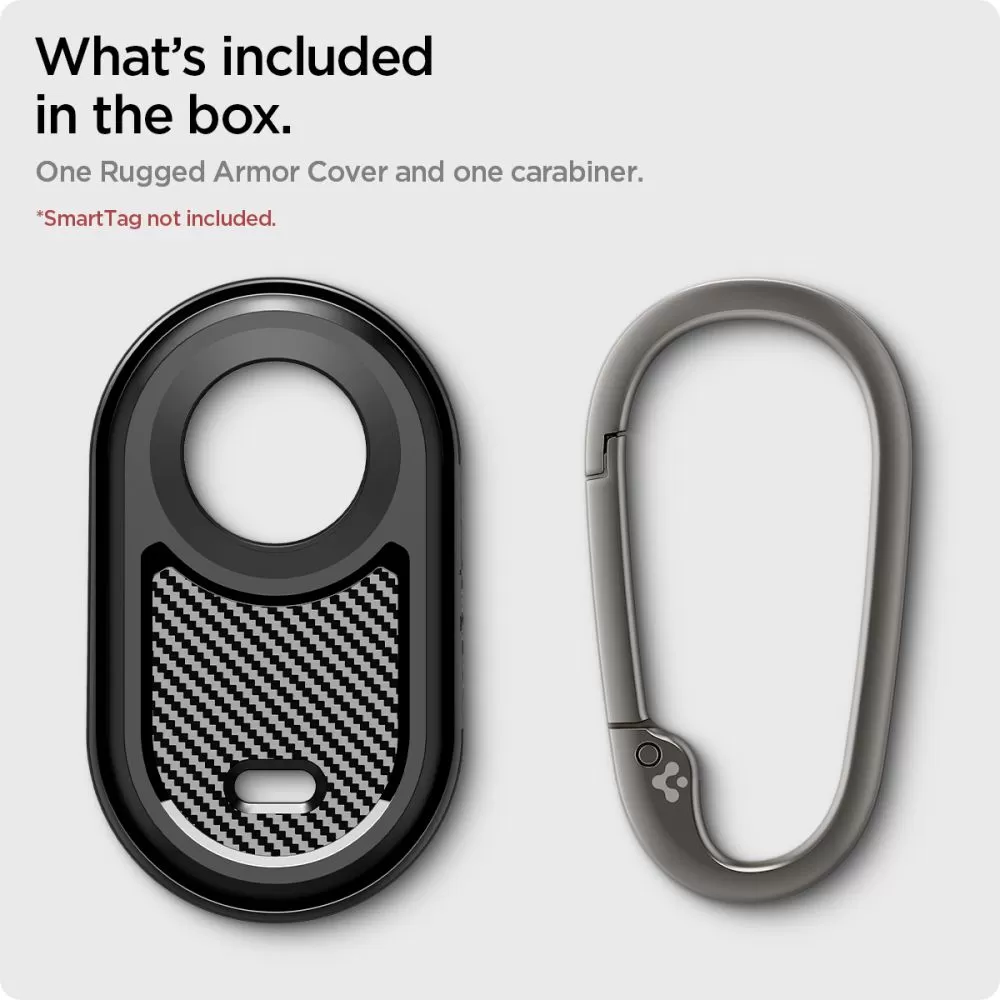 Tarvikud Other telefoni ümbris must SPIGEN RUGGED ARMOR Samsung Galaxy Smarttag 2