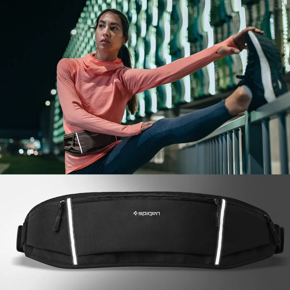 Tarvikud Other telefoni ümbris must SPIGEN A710 DYNAMIC SHIELD WAIST BAG