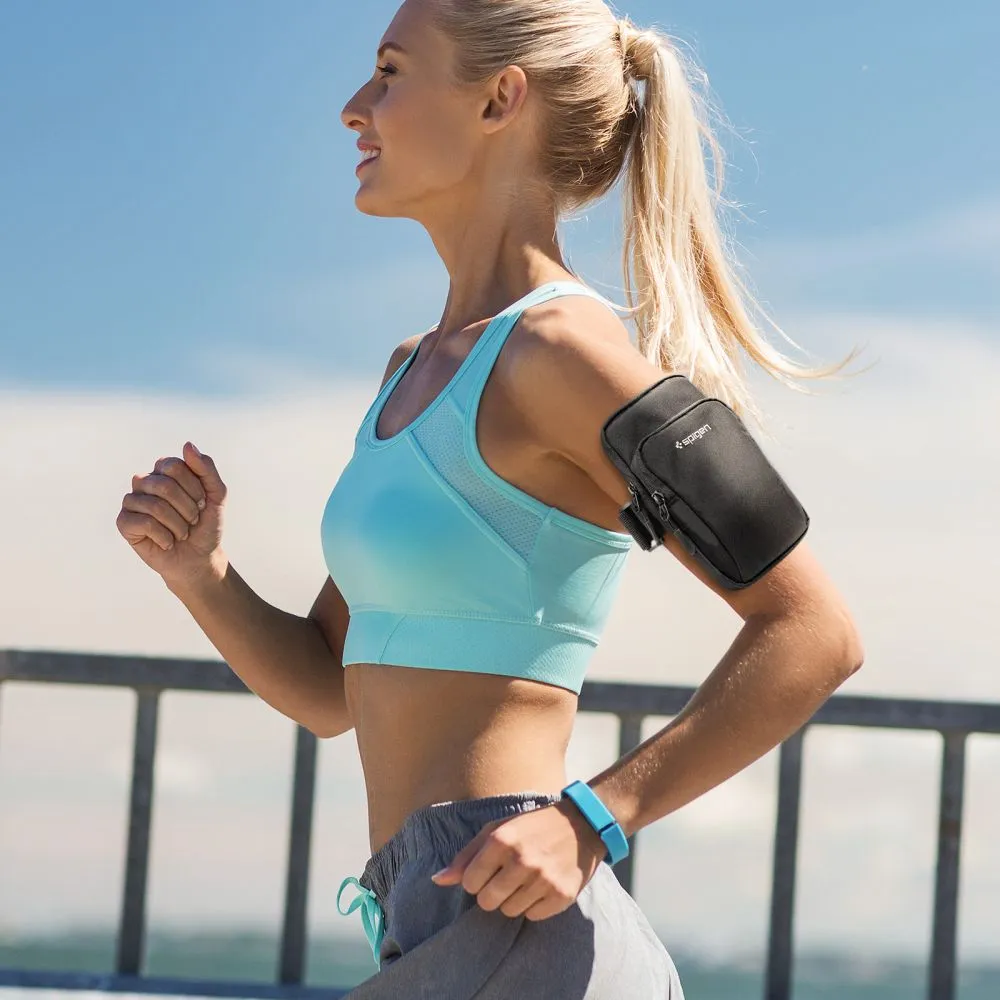 Tarvikud Other telefoni ümbris must SPIGEN A702 DYNAMIC SHIELD ARMBAND