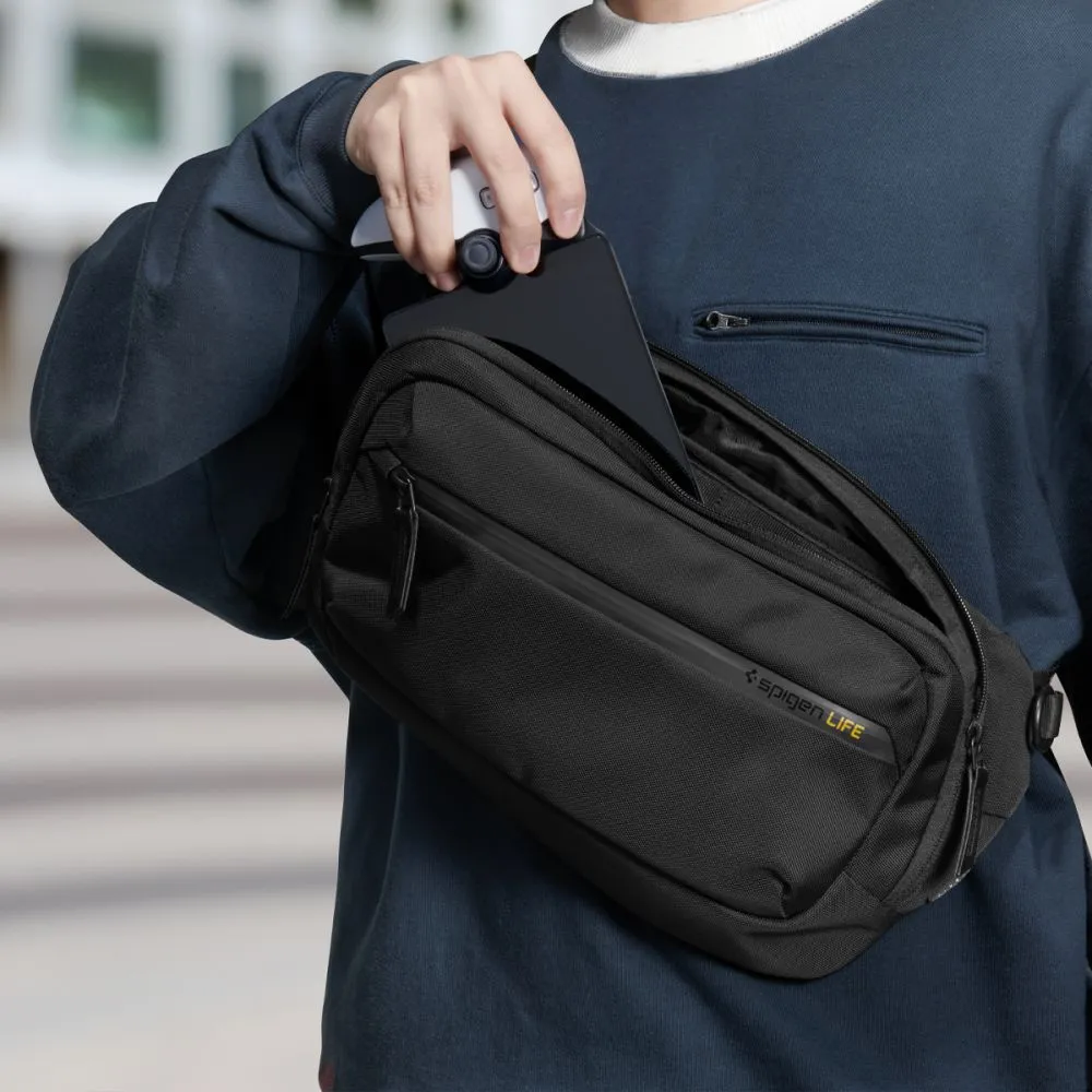 Tarvikud Other telefoni ümbris must SPIGEN KD410 SLING BAG KLASDEN