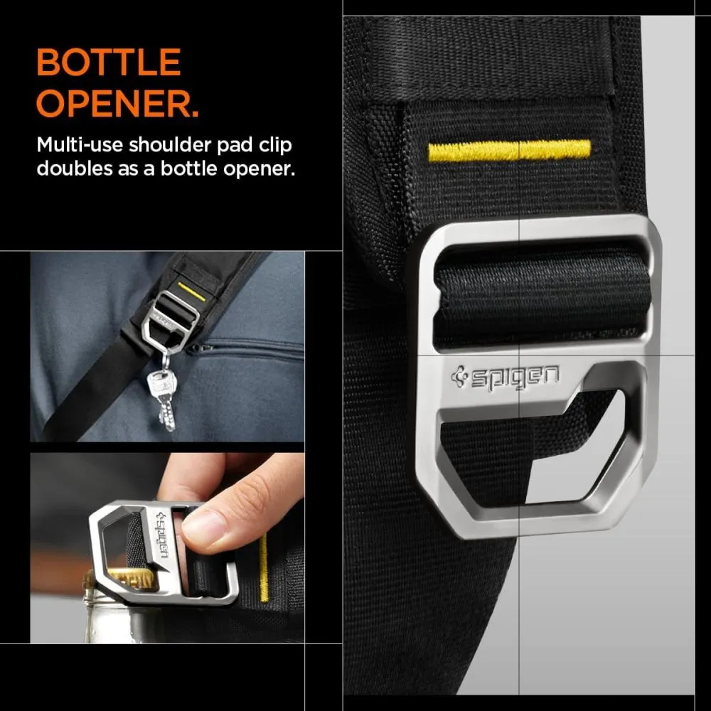 Tarvikud Other telefoni ümbris must SPIGEN KD410 SLING BAG KLASDEN