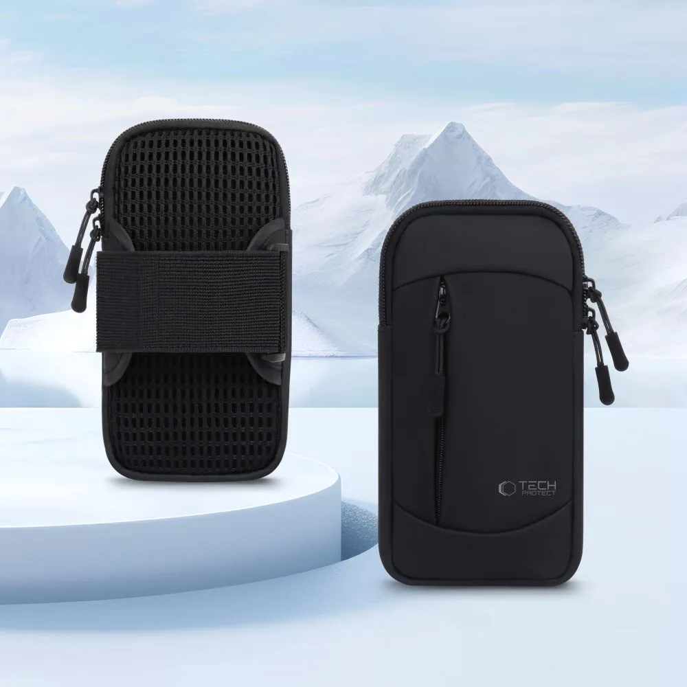Tarvikud Other telefoni ümbris must TECH-PROTECT M6 UNIVERSAL SPORT ARMBAND