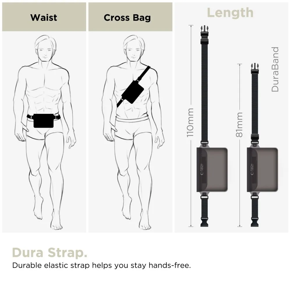 Tarvikud Other telefoni ümbris must TECH-PROTECT UWP10 UNIVERSAL WATERPROOF POUCH 10
