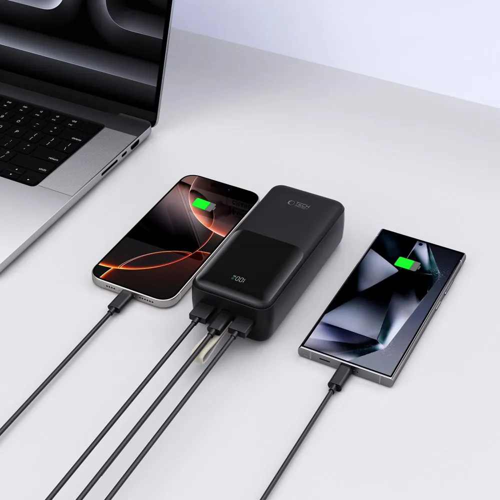 Tarvikud Other TECH-PROTECT PB03 POWER BANK 30000MAH 22.5W  must