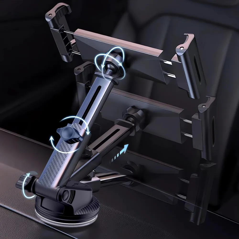 Aксессуары Other TECH-PROTECT V4 UNIVERSAL WINDSHIELD & DASHBOARD CAR MOUNT FOR TABLET  черный