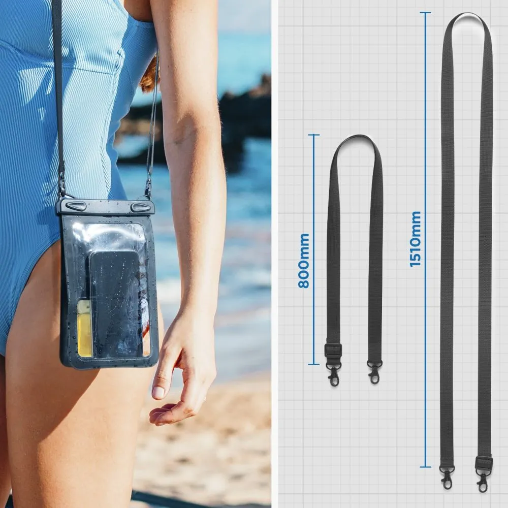  Dažādi SPIGEN A603 UNIVERSAL WATERPROOF CASE  melns