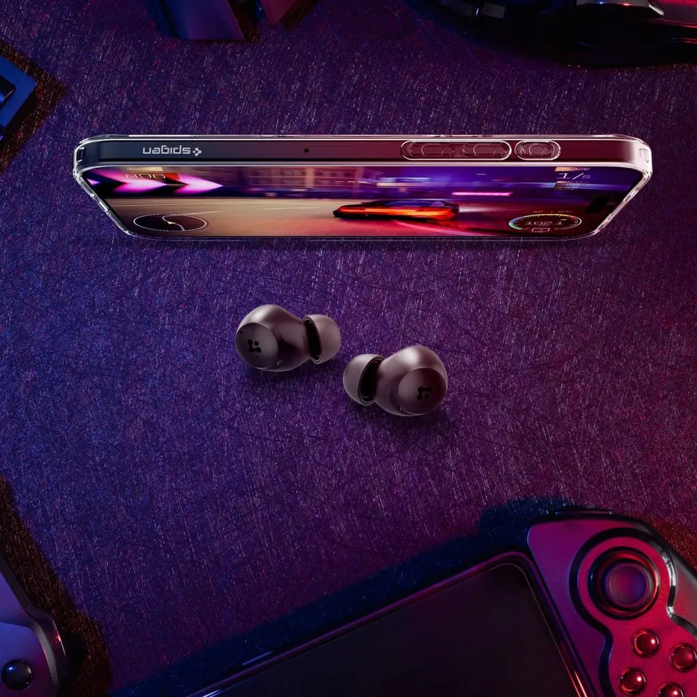 Priedai Other SPIGEN SA2401 ANC PRO IN-EAR EARPHONE  Juoda