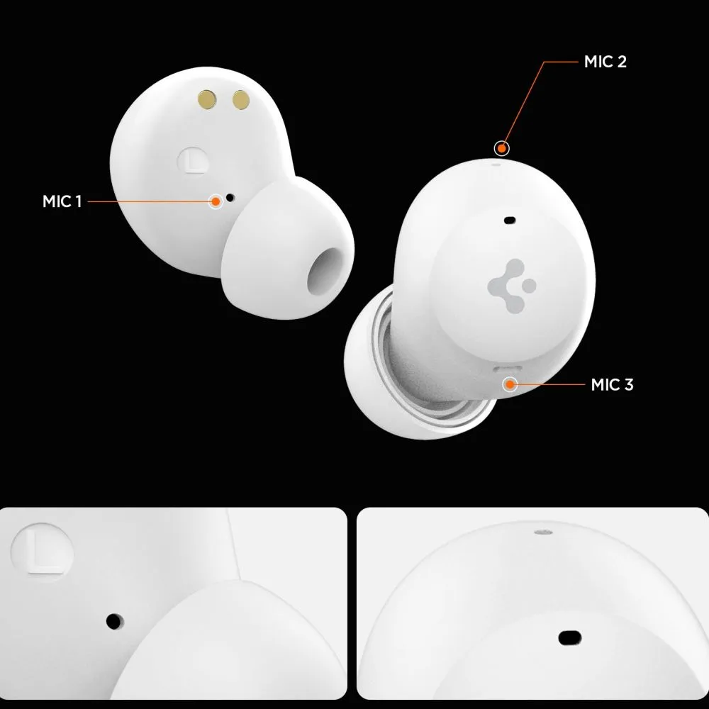 Priedai Other SPIGEN SA2401 ANC PRO IN-EAR EARPHONE  Juoda