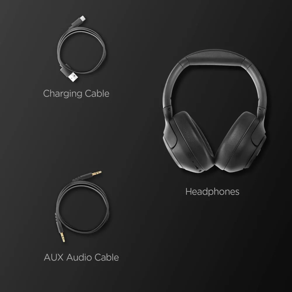 Priedai Other SPIGEN SA2403 ANC PRO HEADPHONES  Juoda