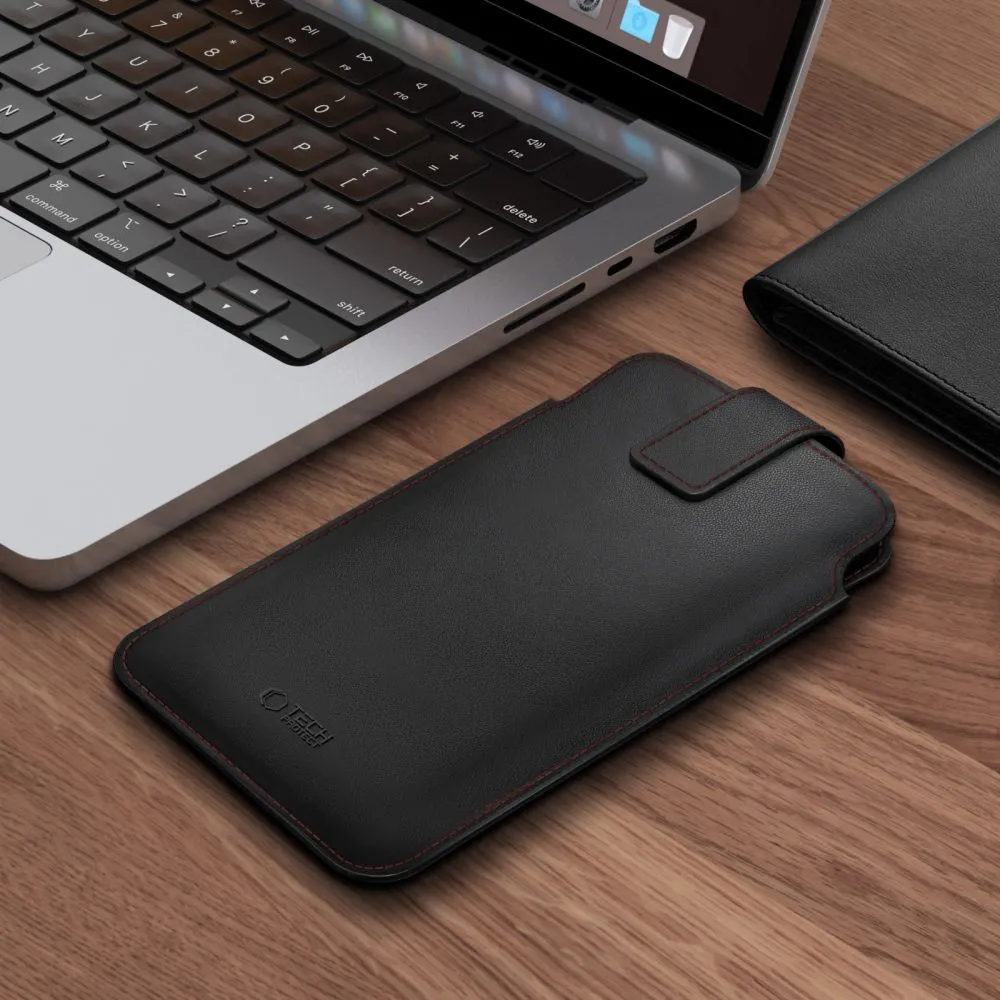 Puhelintarvikkeet Other suojakuori, suojakotelo musta TECH-PROTECT SM65 UNIVERSAL PHONE POUCH 6.0-6.9 INCH