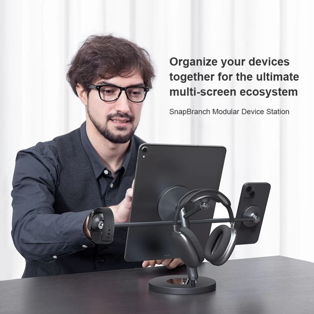 Priedai Other NILLKIN SnapBranch Modular Device Station (All-in-one version)  pilkas