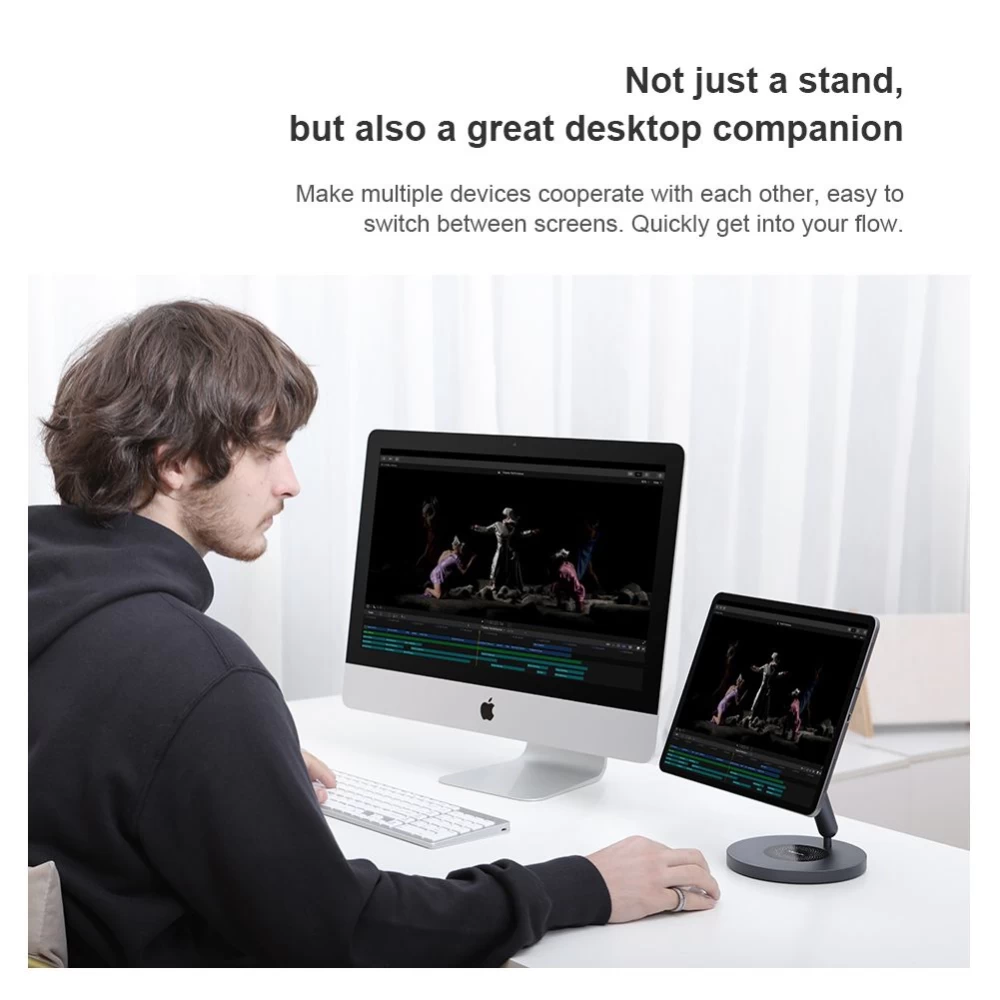 Priedai Other NILLKIN SnapBranch Modular Device Station (All-in-one version)  pilkas
