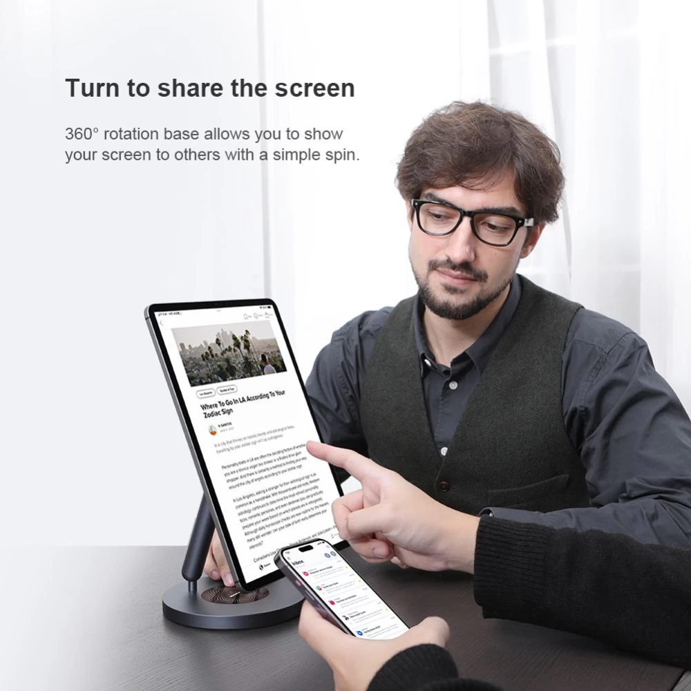 Priedai Other NILLKIN SnapBranch Modular Device Station (All-in-one version)  pilkas