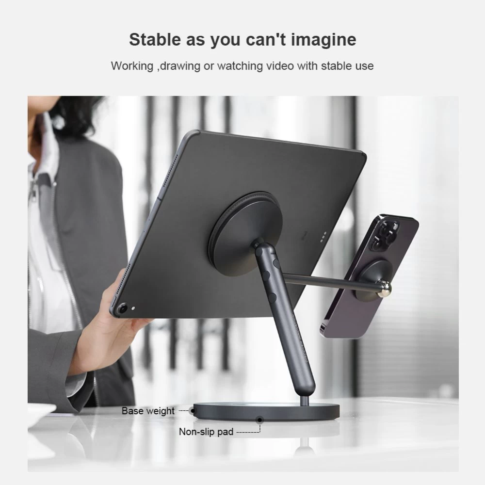 Priedai Other NILLKIN SnapBranch Modular Device Station (All-in-one version)  pilkas