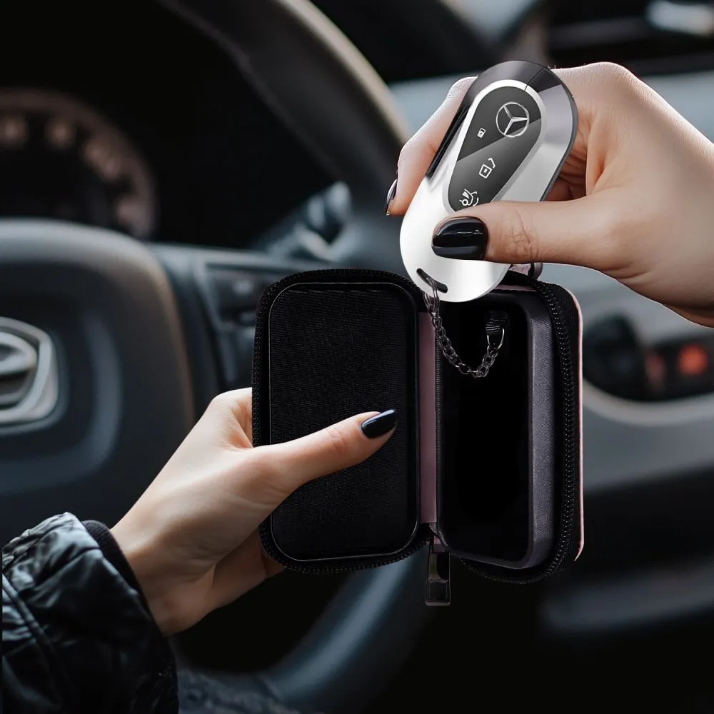 Aксессуары Other чехол для телефона розовый TECH-PROTECT KLR300 POUCH KEYLESS RFID SIGNAL BLOCKER CASE