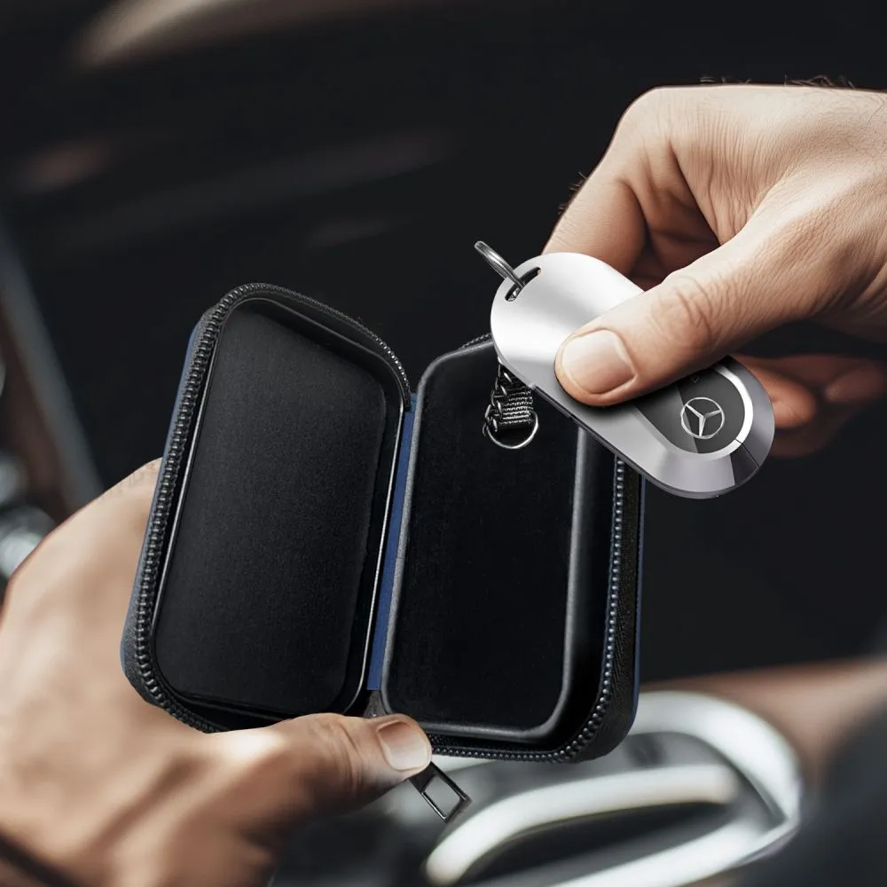 Tarvikud Other telefoni ümbris sinine TECH-PROTECT KLR300 POUCH KEYLESS RFID SIGNAL BLOCKER CASE