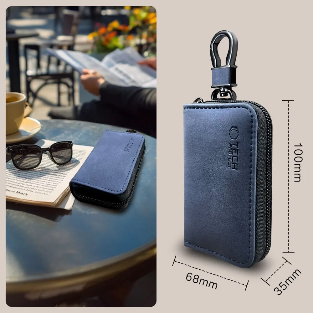 Tarvikud Other telefoni ümbris sinine TECH-PROTECT KLR300 POUCH KEYLESS RFID SIGNAL BLOCKER CASE