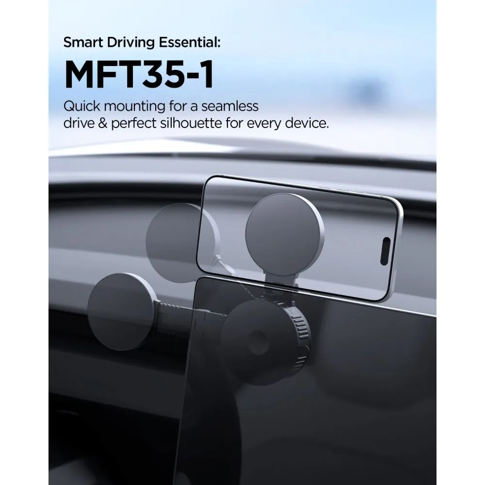 Tarvikud Other SPIGEN MFT35-1 MAGNETIC MAGSAFE DASHBOARD & WINDSHIELD SCREEN CAR MOUNT Telefonitarvikud