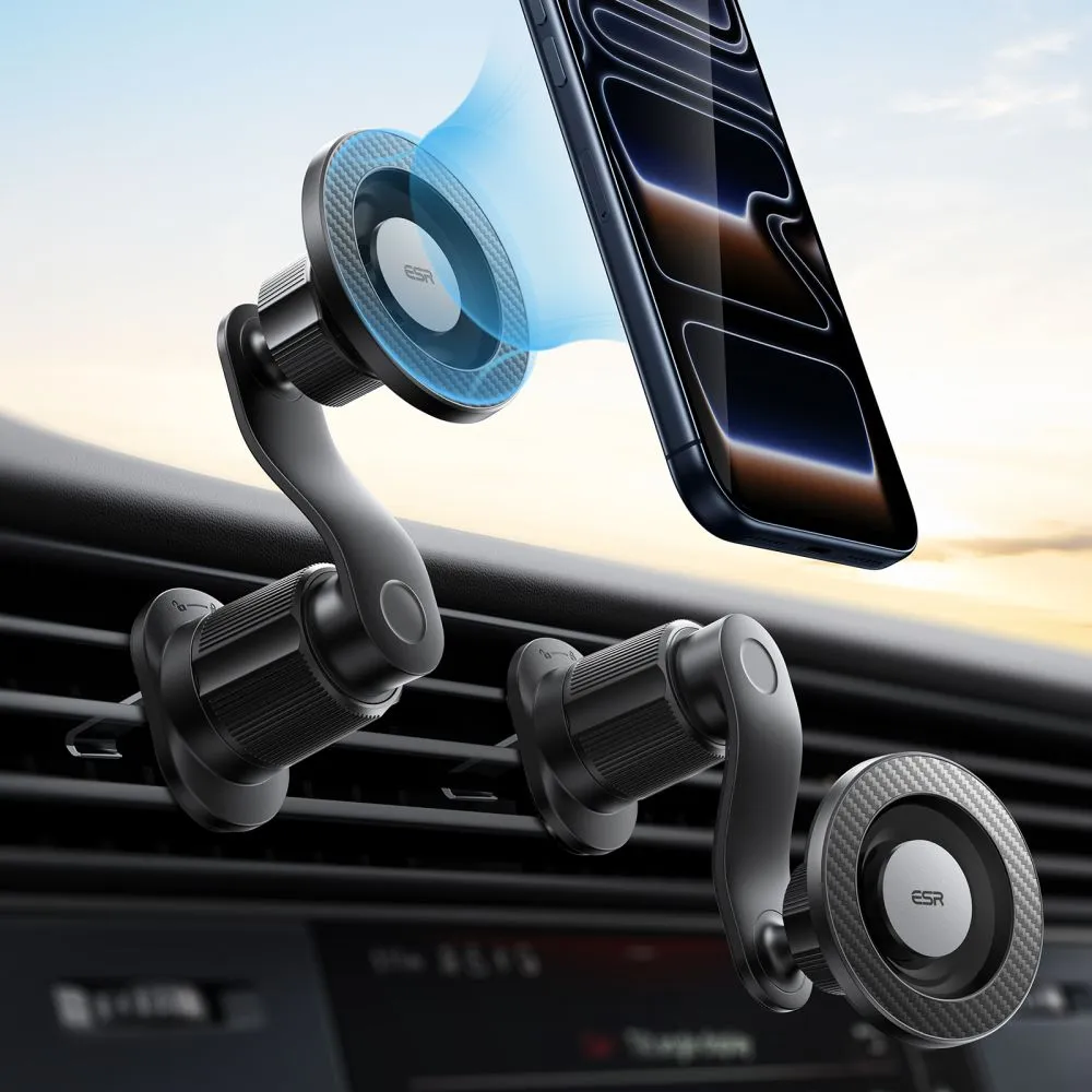 Puhelintarvikkeet Other ESR OMNILOCK MAGNETIC MAGSAFE VENT CAR MOUNT musta