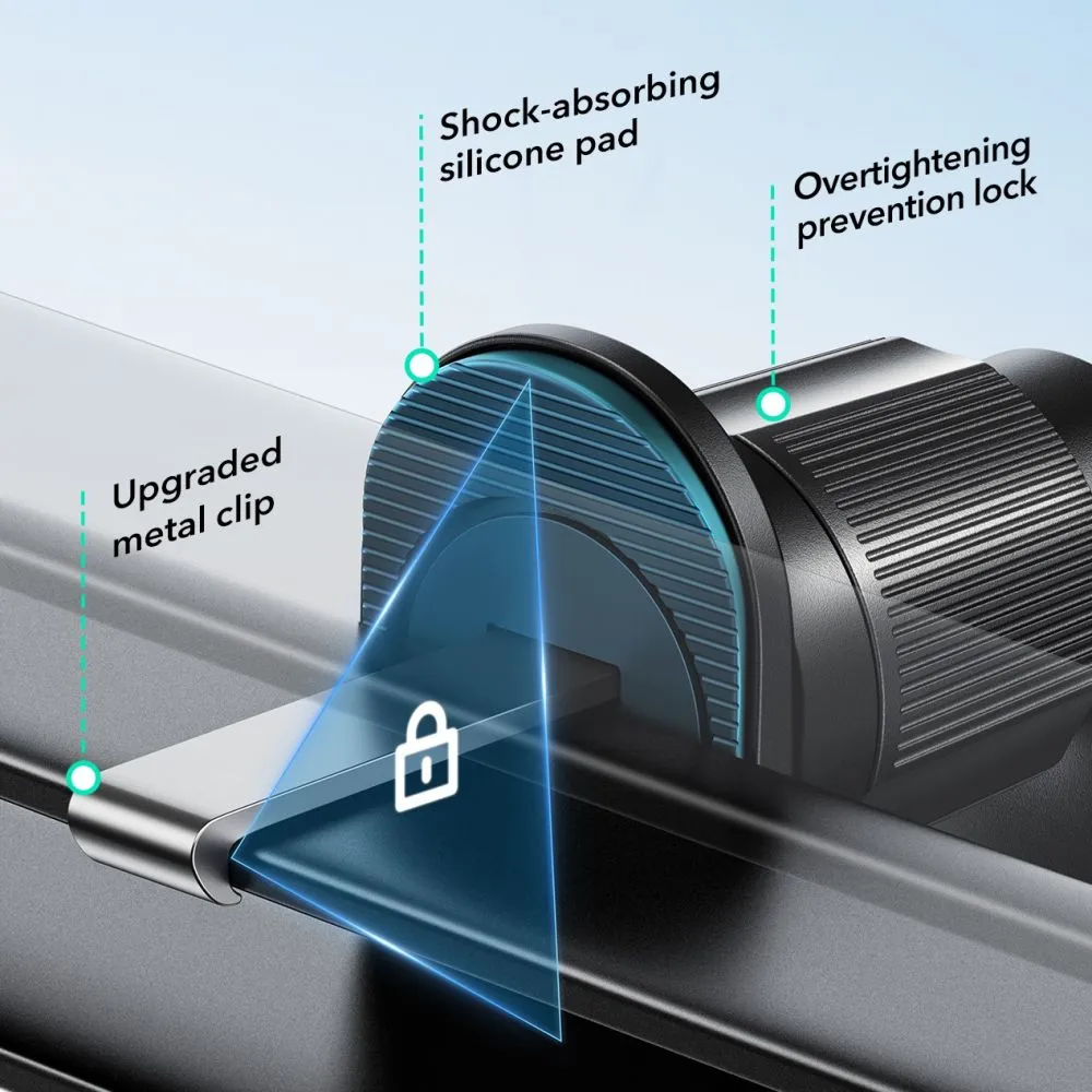 Puhelintarvikkeet Other ESR OMNILOCK MAGNETIC MAGSAFE VENT CAR MOUNT musta