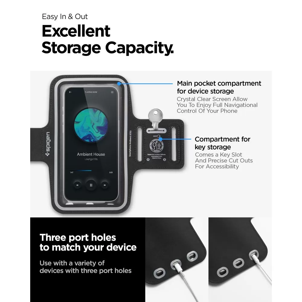 Tarvikud Other SPIGEN A703 DYNAMIC SHIELD ARMBAND  must