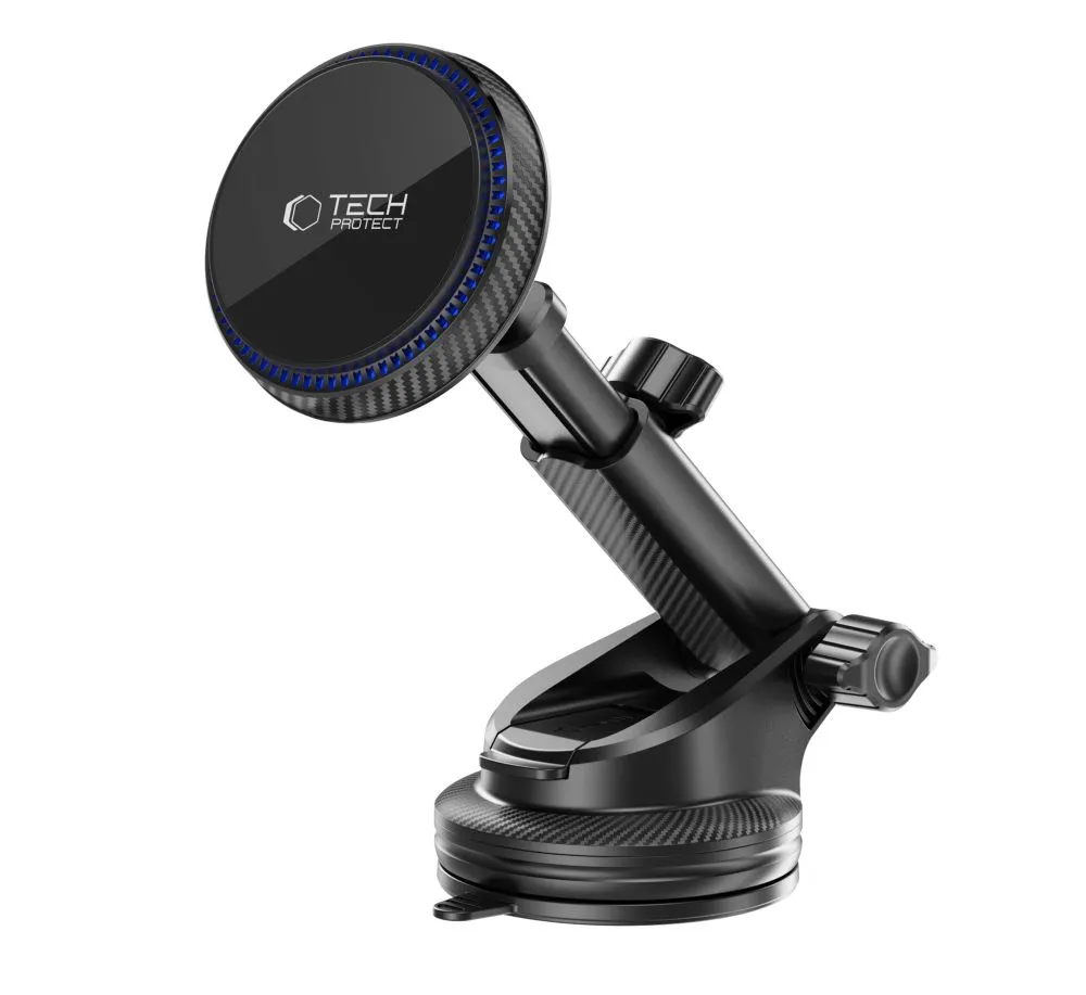 Accessories Other TECH-PROTECT MM15W-V4 MAGNETIC MAGSAFE DASHBOARD & VENT CAR MOUNT WIRELESS CHARGER 15W  black