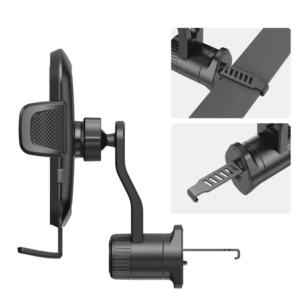 Accessories Other TECH-PROTECT V8 UNIVERSAL ROTARY VENT CAR MOUNT  black